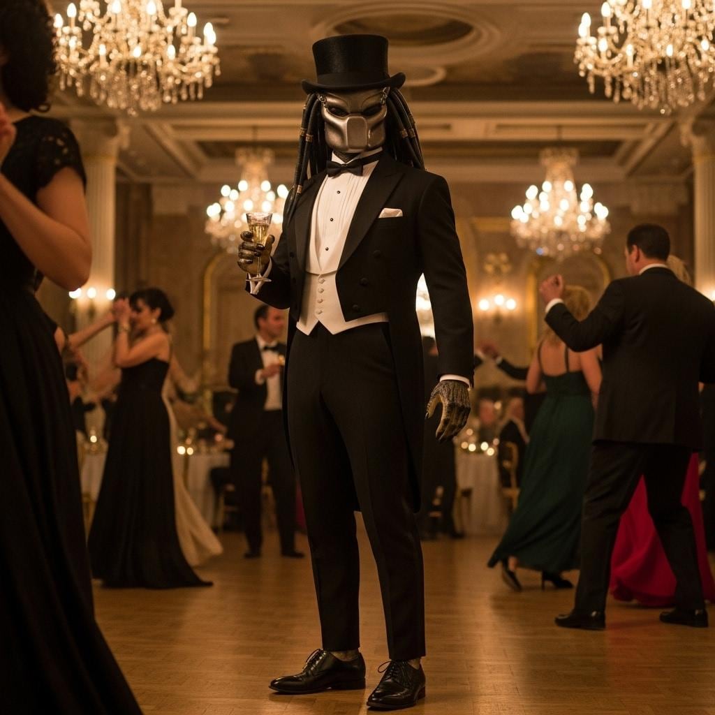 シルクハットの紳士