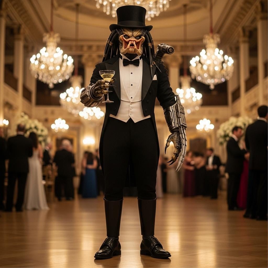 シルクハットの紳士