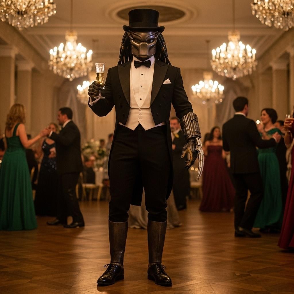 シルクハットの紳士