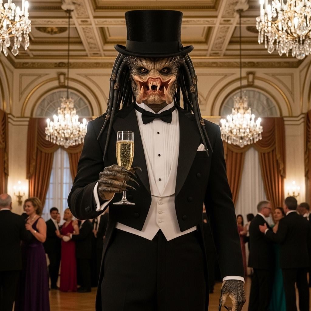 シルクハットの紳士