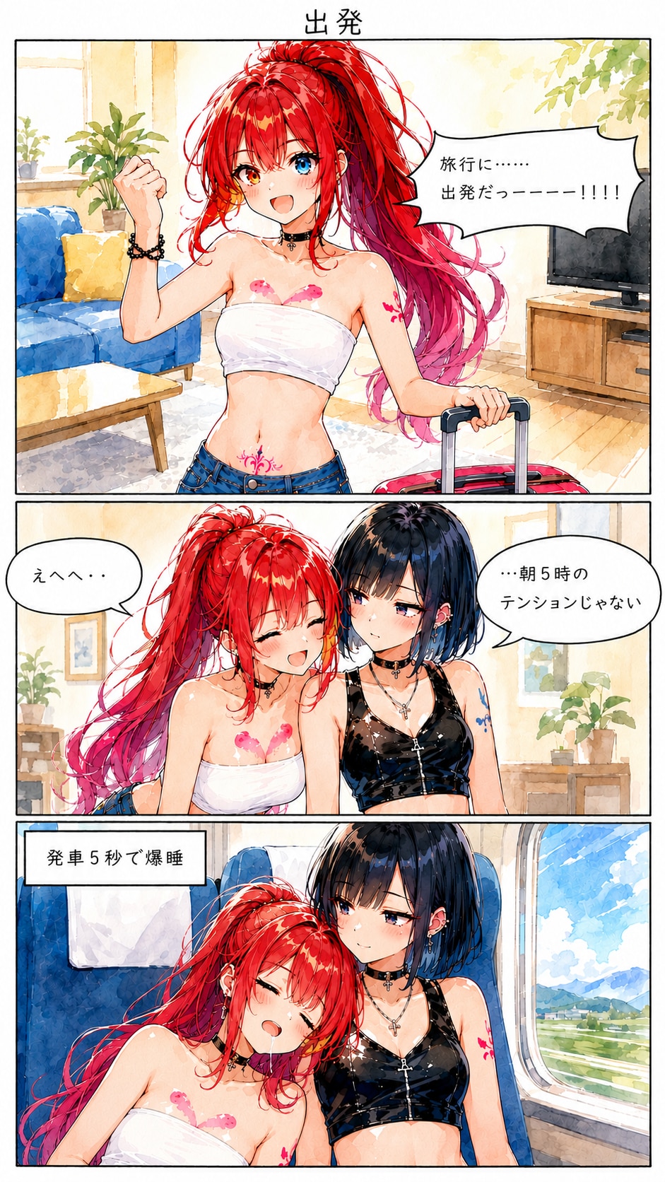 いざ、旅行へ出発！
