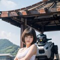ロボットと少女 7枚目