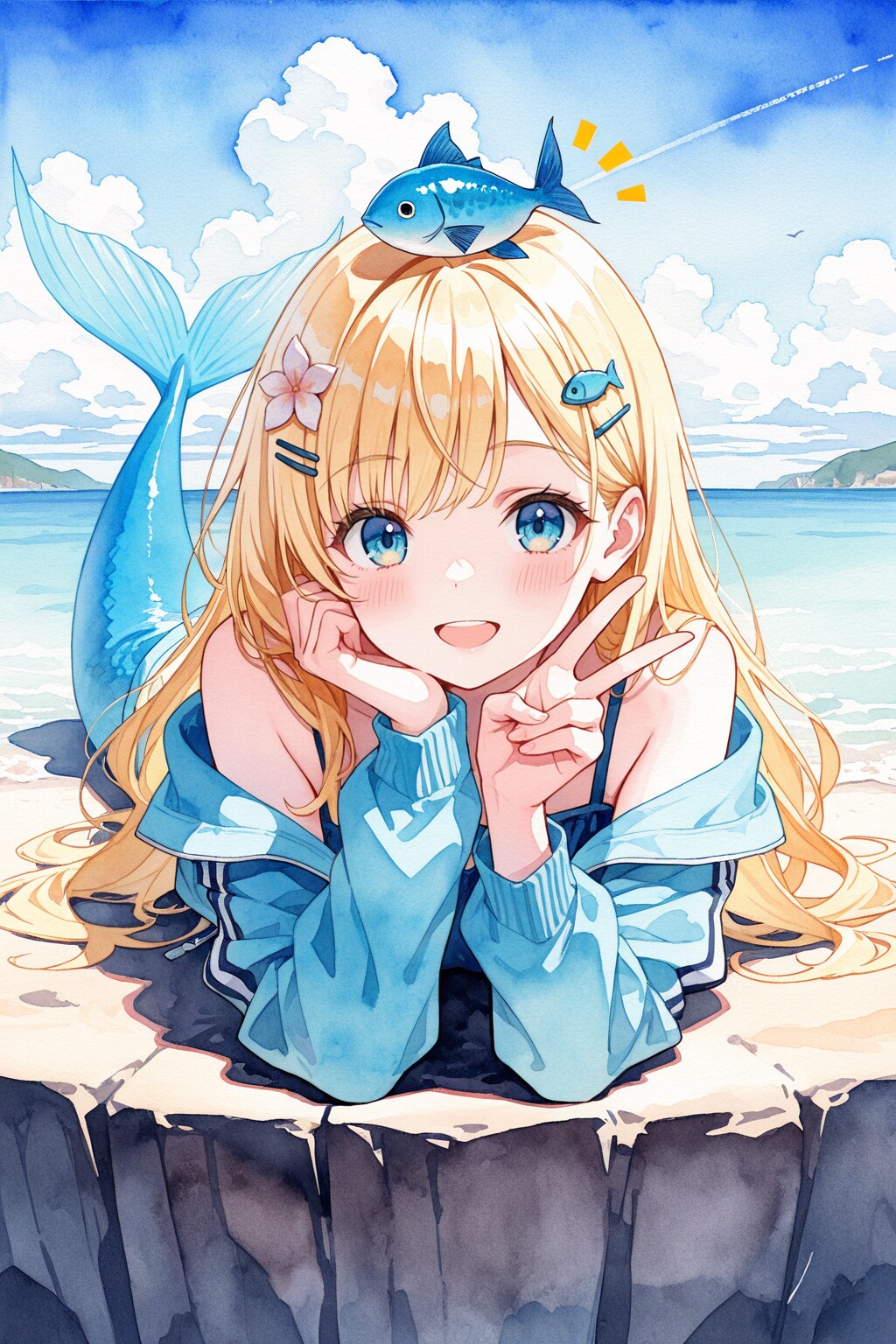 HANGYOJINちゃん | の人気AIイラスト・グラビア