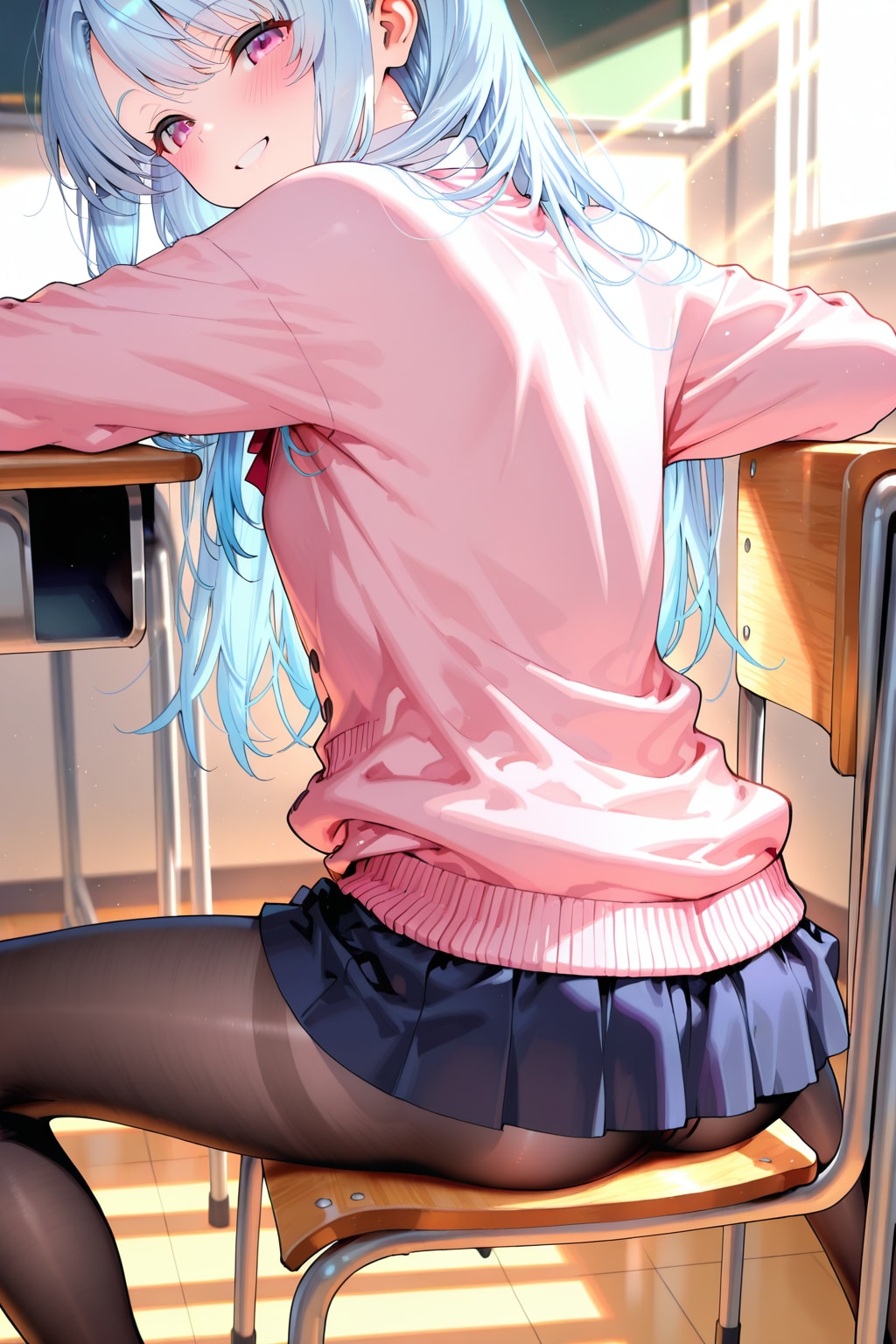 どこ見てるのかなぁ？