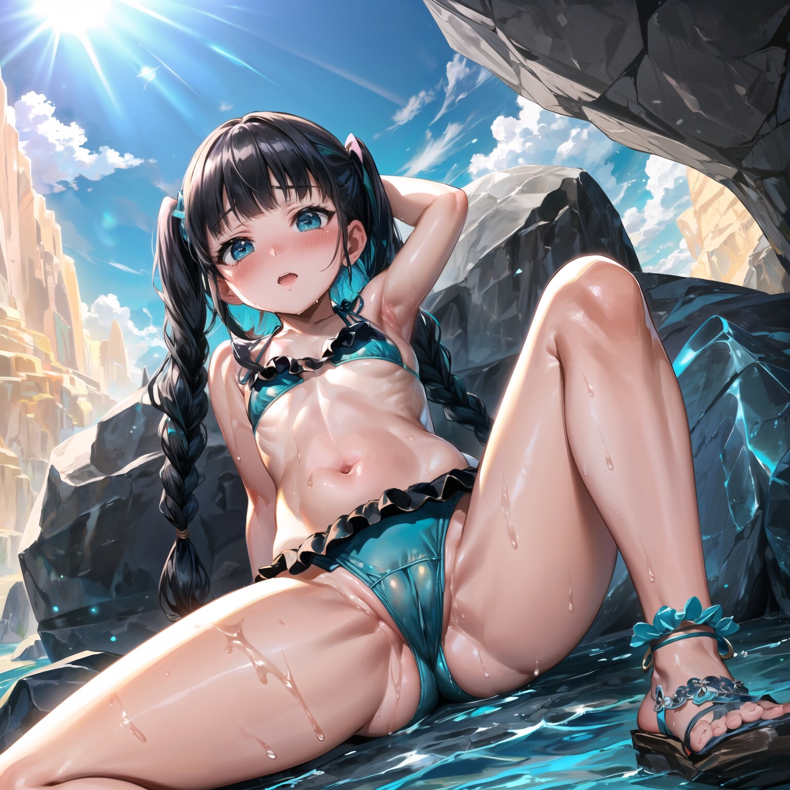 ここなら...　ね？