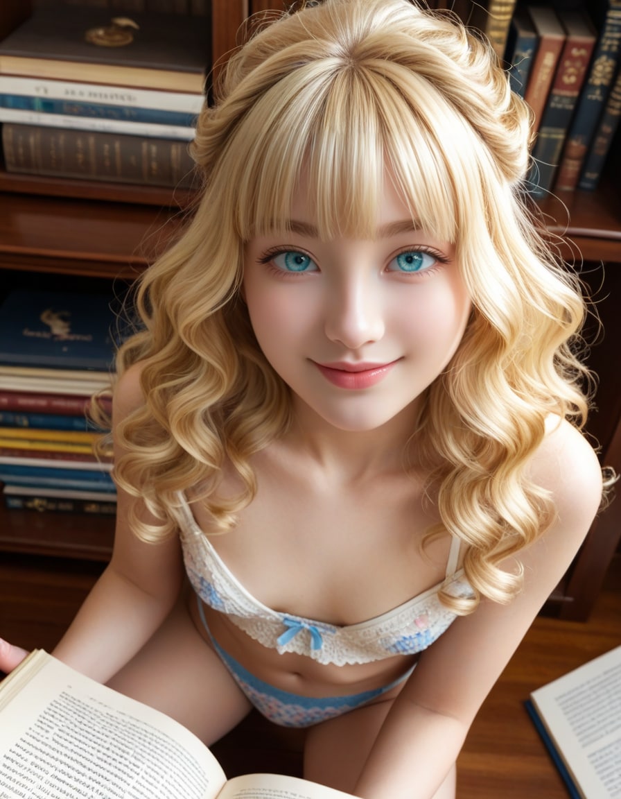 金髪ランジェリー33