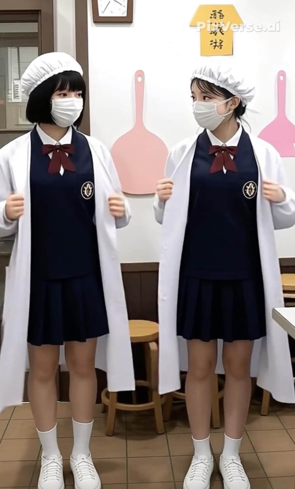 給食当番（脱衣編1/2）