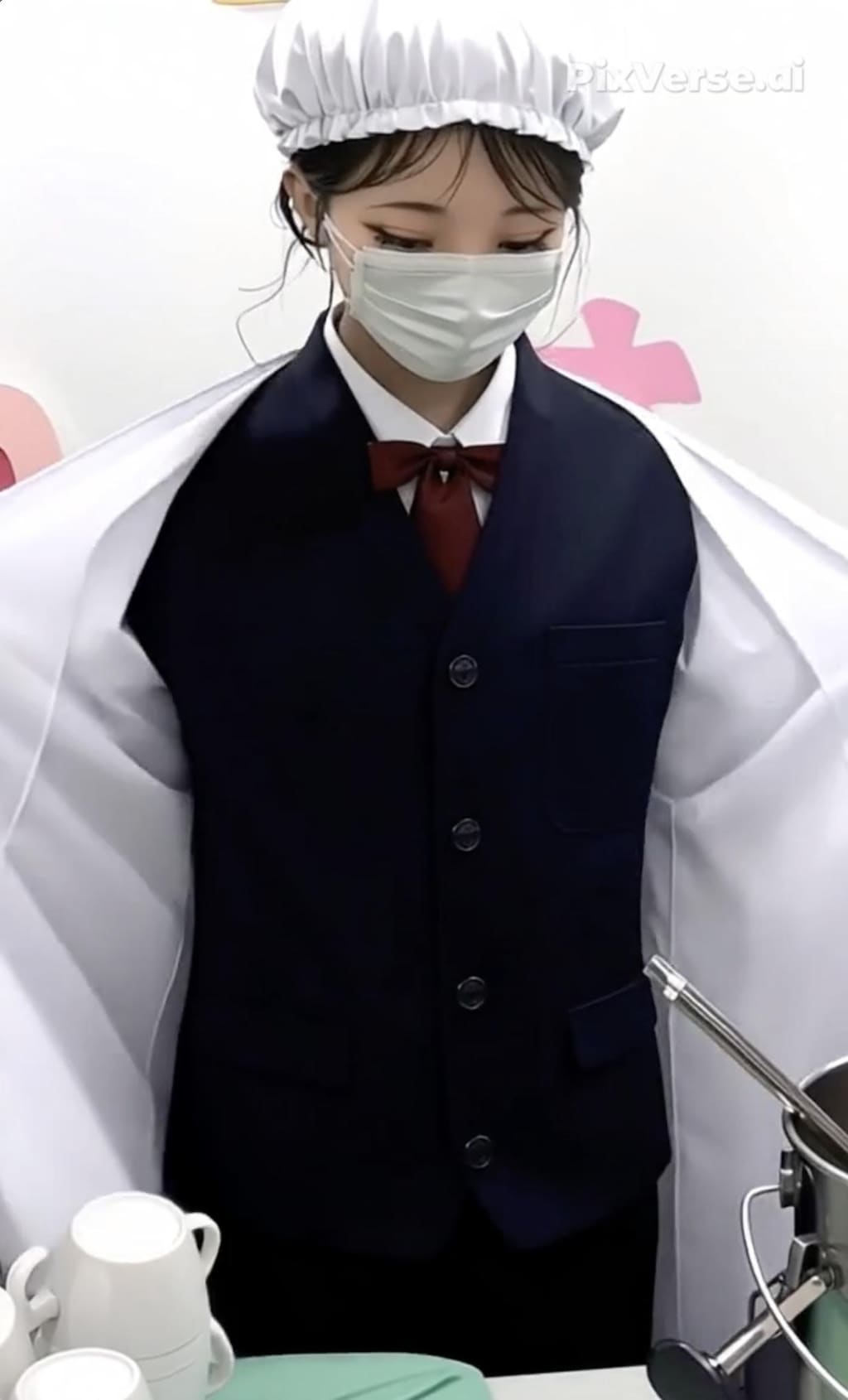 給食当番（脱衣編1/2）