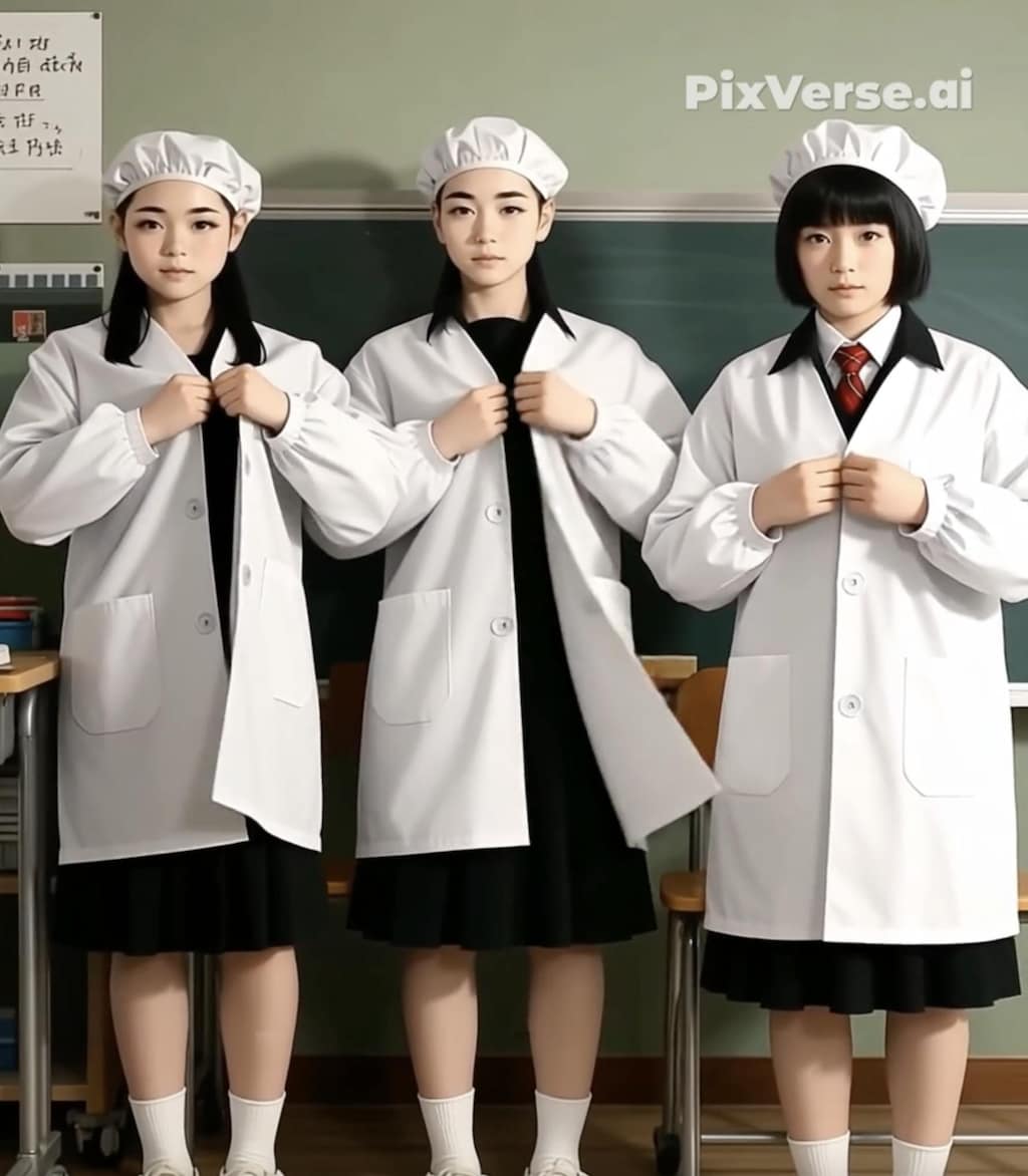 給食当番（脱衣編1/2）