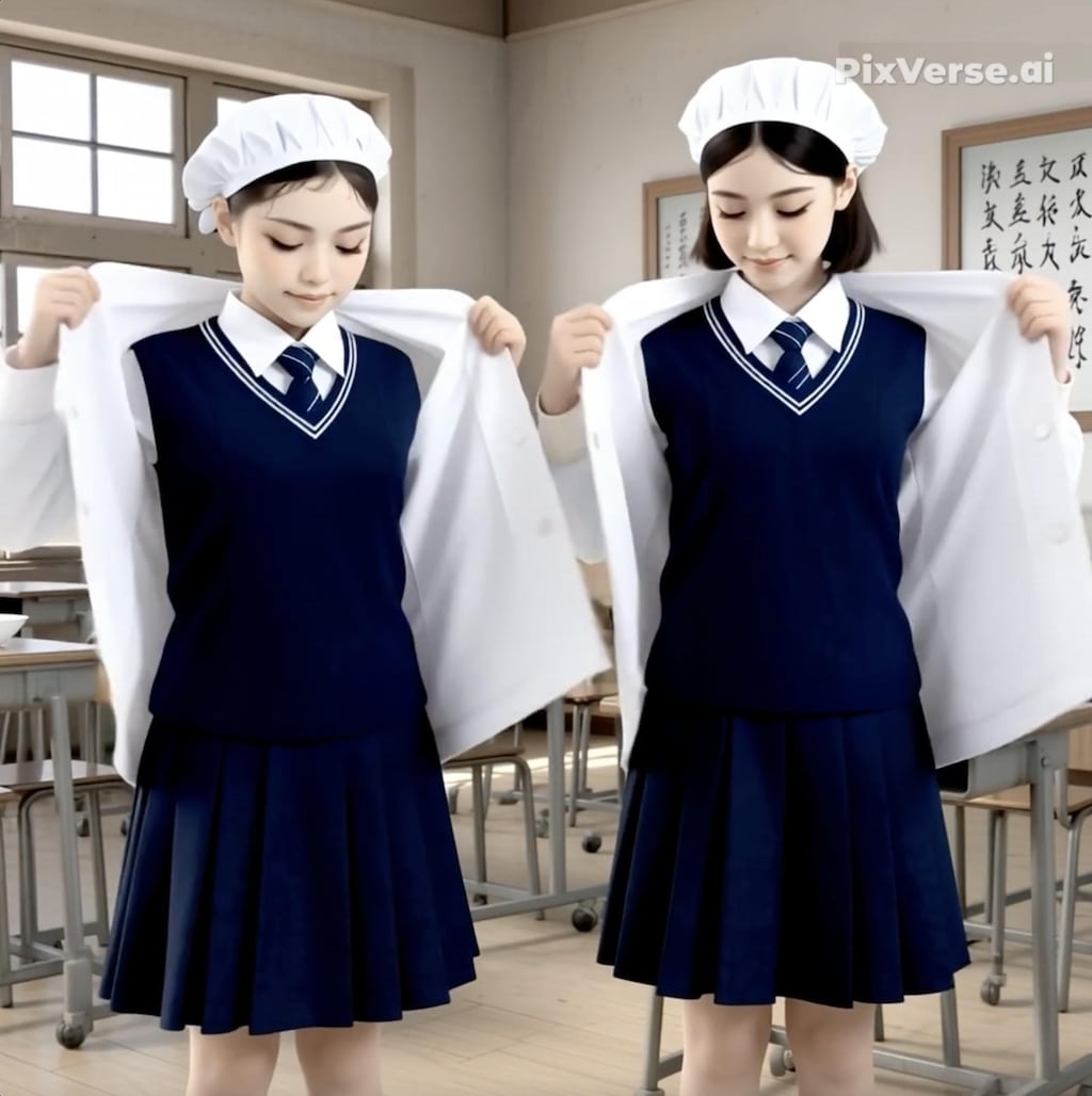 給食当番（脱衣編1/2）