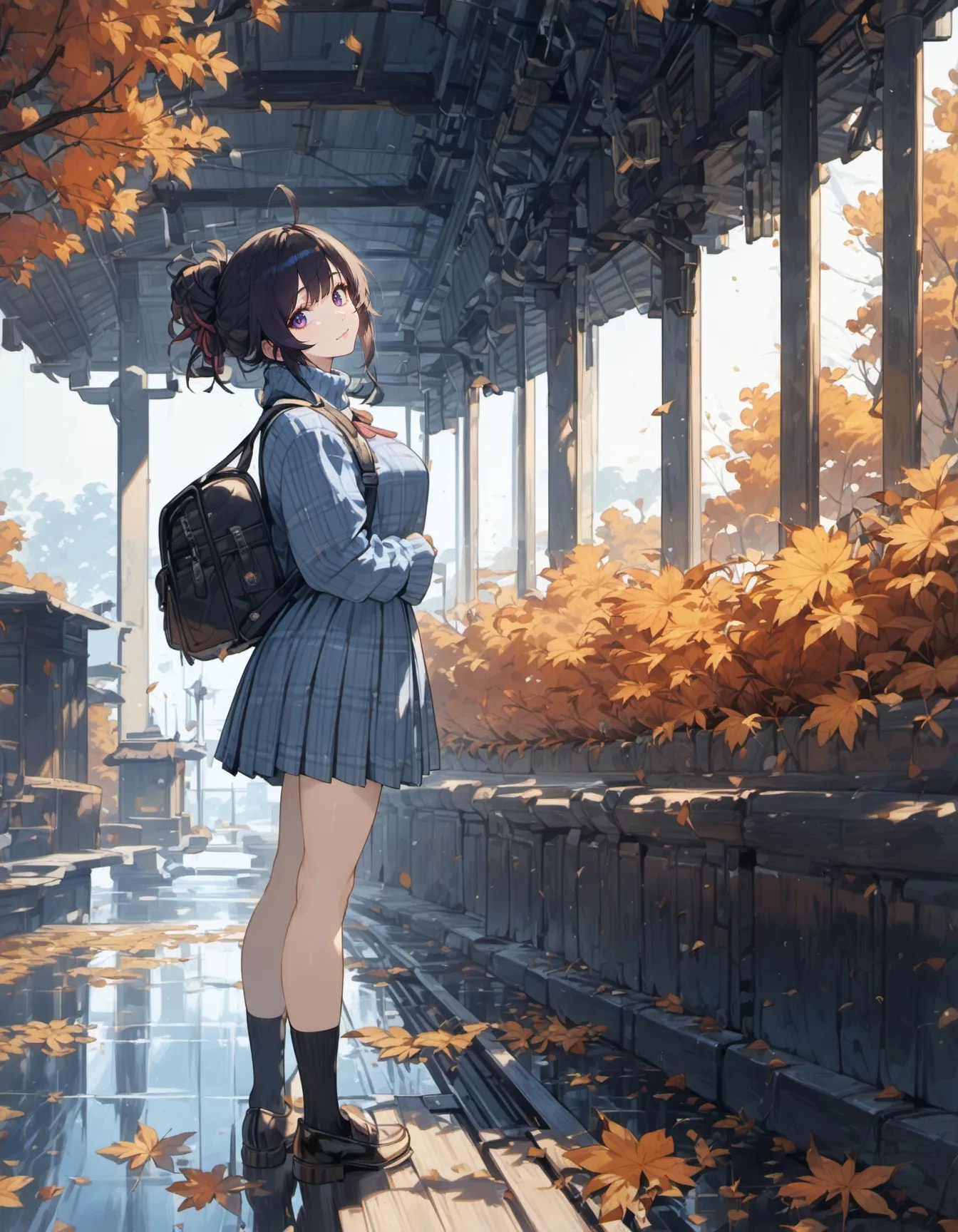 Echoes on the Wet Stone | の人気AIイラスト・グラビア