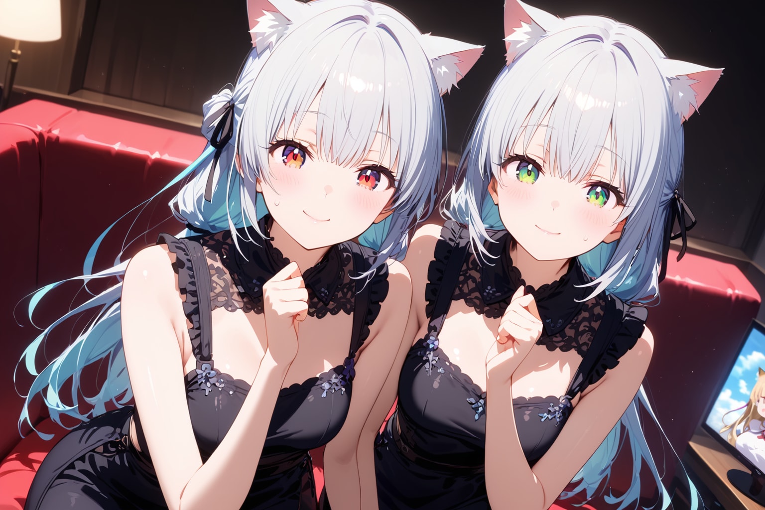 視線だけで恋をして | の人気AIイラスト・グラビア