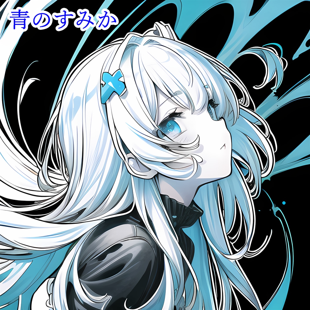 青が棲んでいる | の人気AIイラスト・グラビア