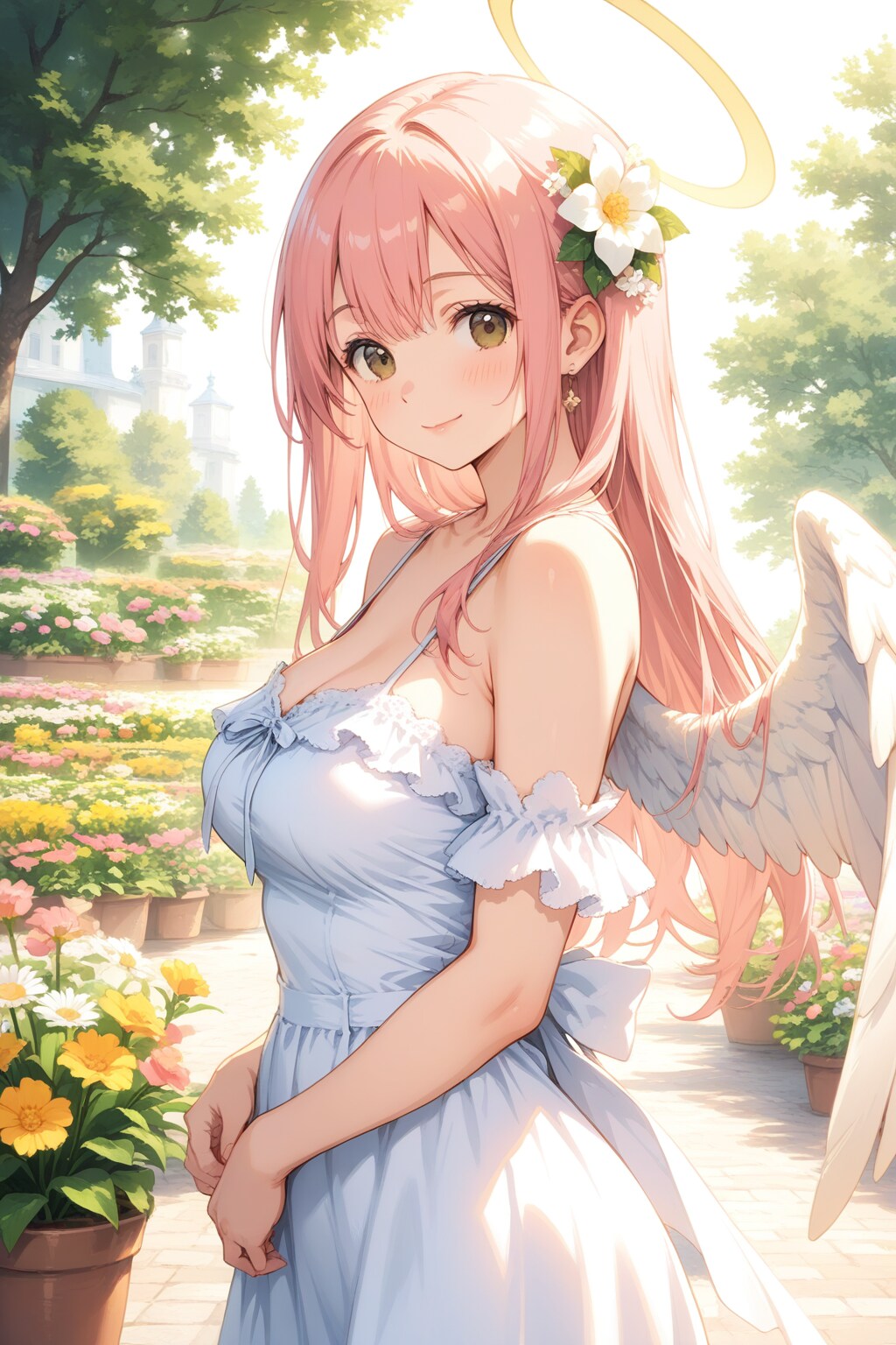 天使さん頑張ります＼(^o^)／ | の人気AIイラスト・グラビア