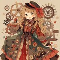 スチームパンクギアガール(niji ver.) 2枚目