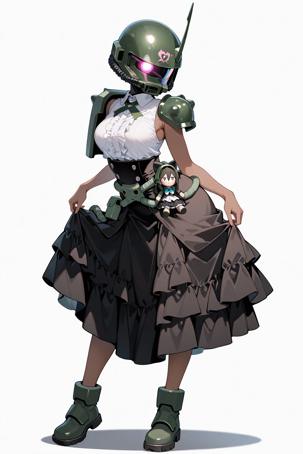 ロングスカートザク子ちゃん