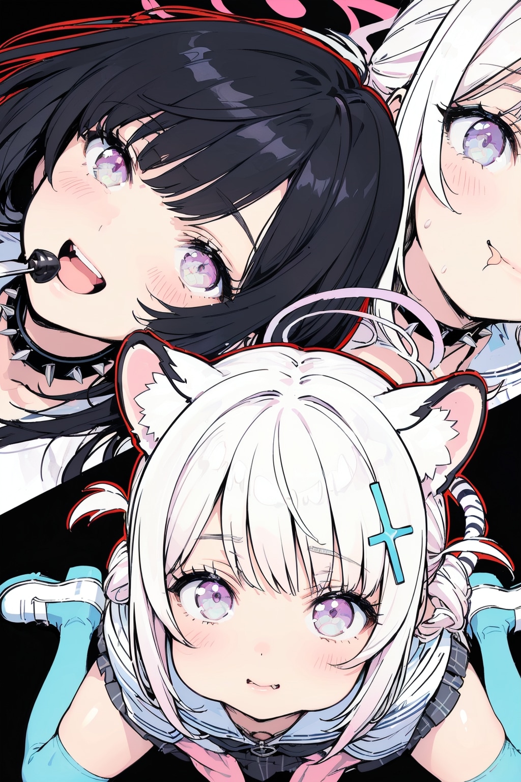 仲良し姉妹🐯🐯。