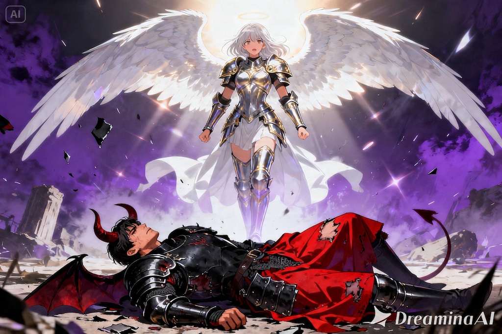 天使に敗北した悪魔