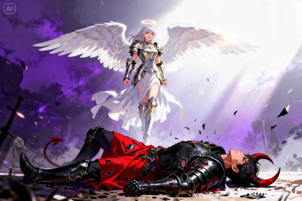 天使に敗北した悪魔
