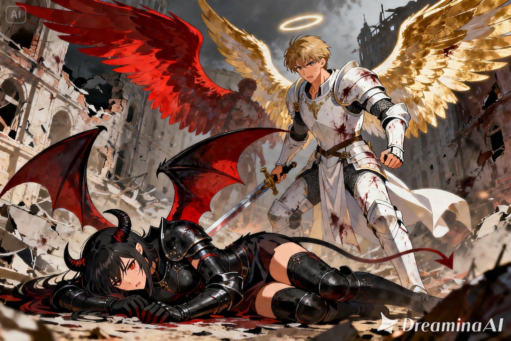 天使に敗北した悪魔