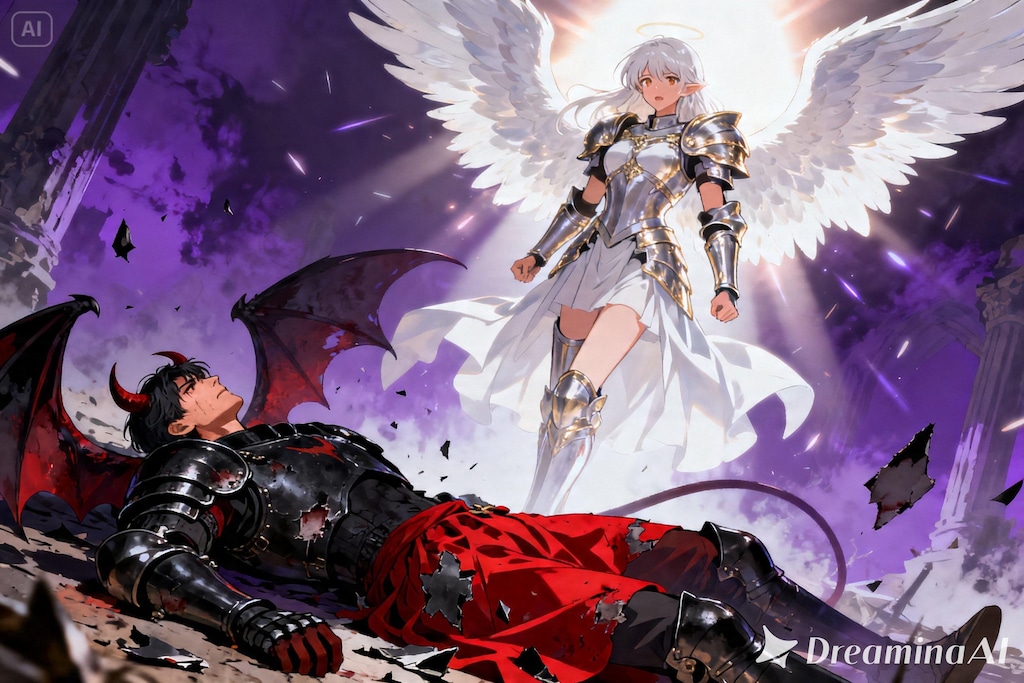 天使に敗北した悪魔
