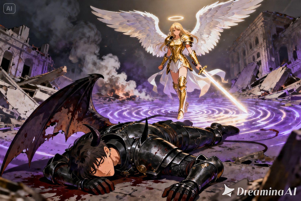 天使に敗北した悪魔