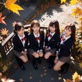 クラスメイトと紅葉狩り 5枚目
