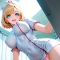 セクシーナースの胸ポチ 2枚目