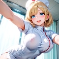 セクシーナースの胸ポチ 3枚目