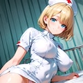 セクシーナースの胸ポチ 4枚目