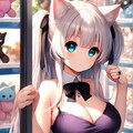 猫娘とクレーンゲーム 3枚目