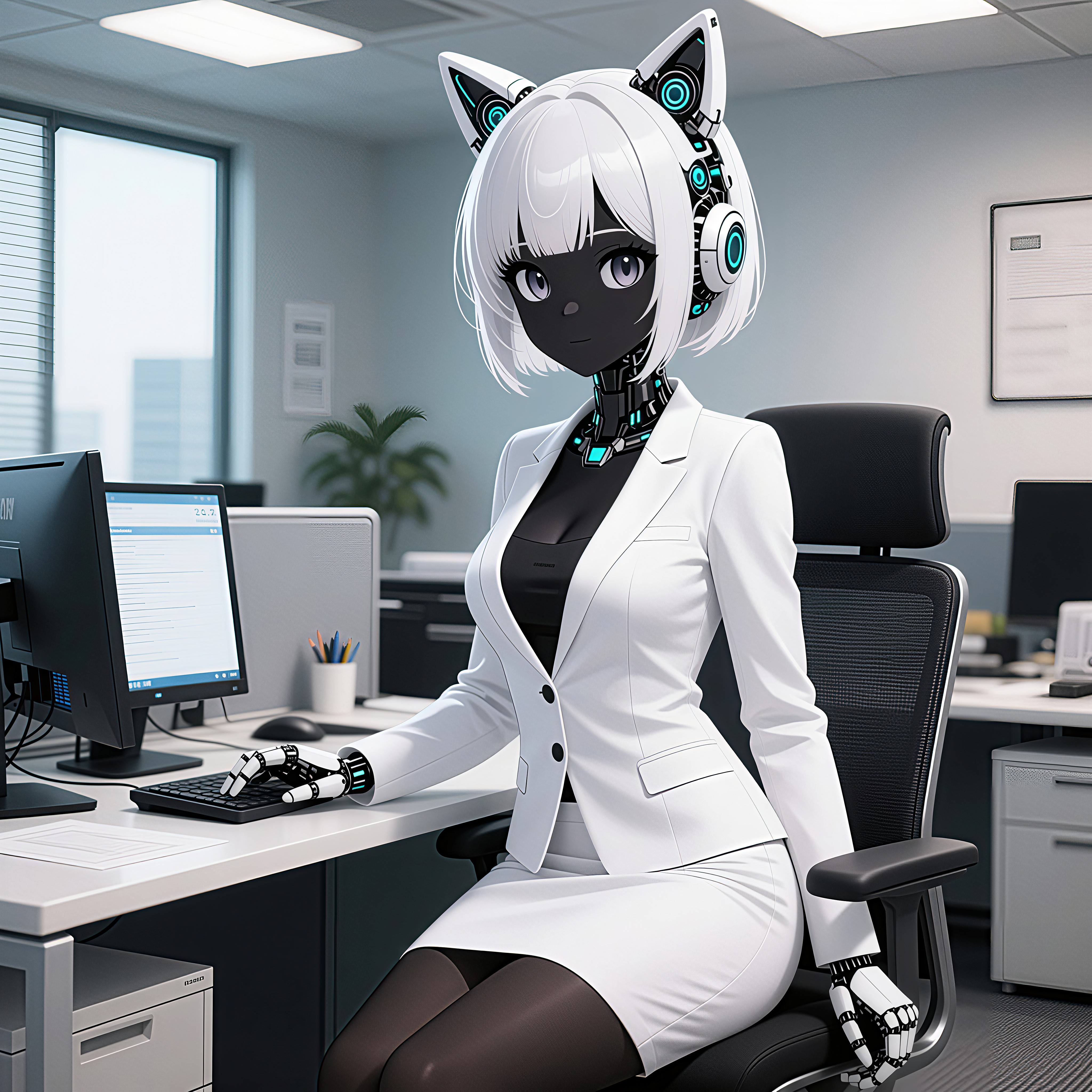 メカ娘3350号 | の人気AIイラスト・グラビア