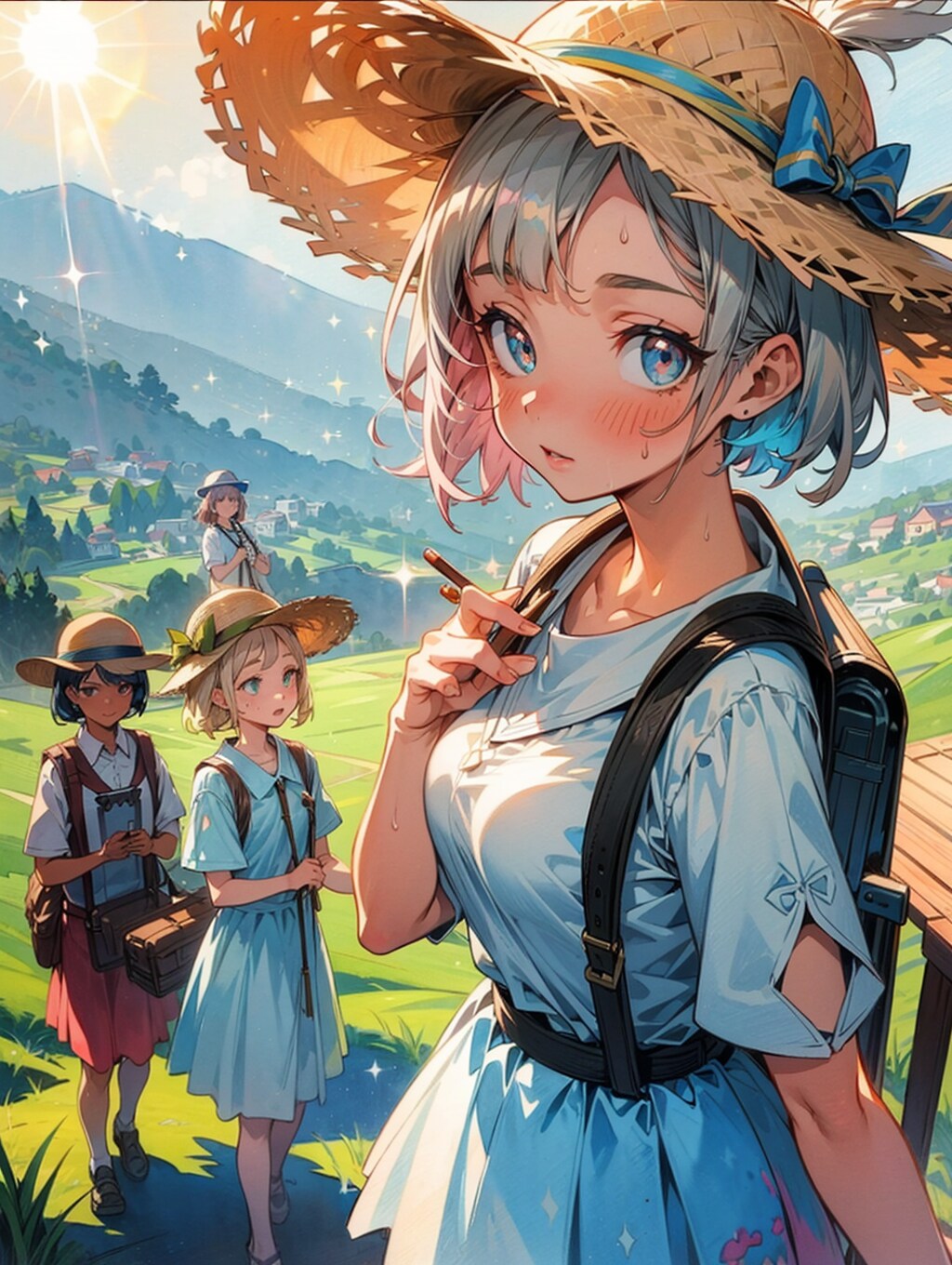 ハイキングガール