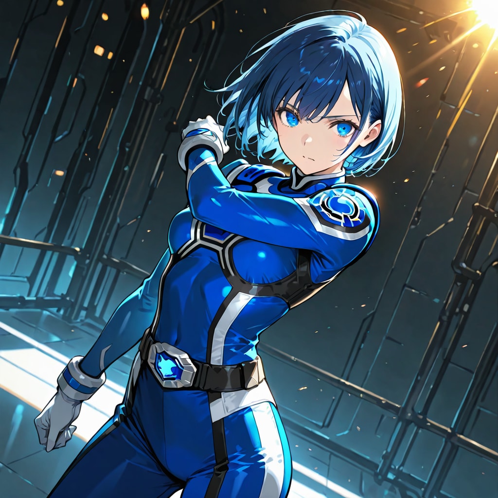 戦隊ヒロイン 島津葵。見参！ | の人気AIイラスト・グラビア