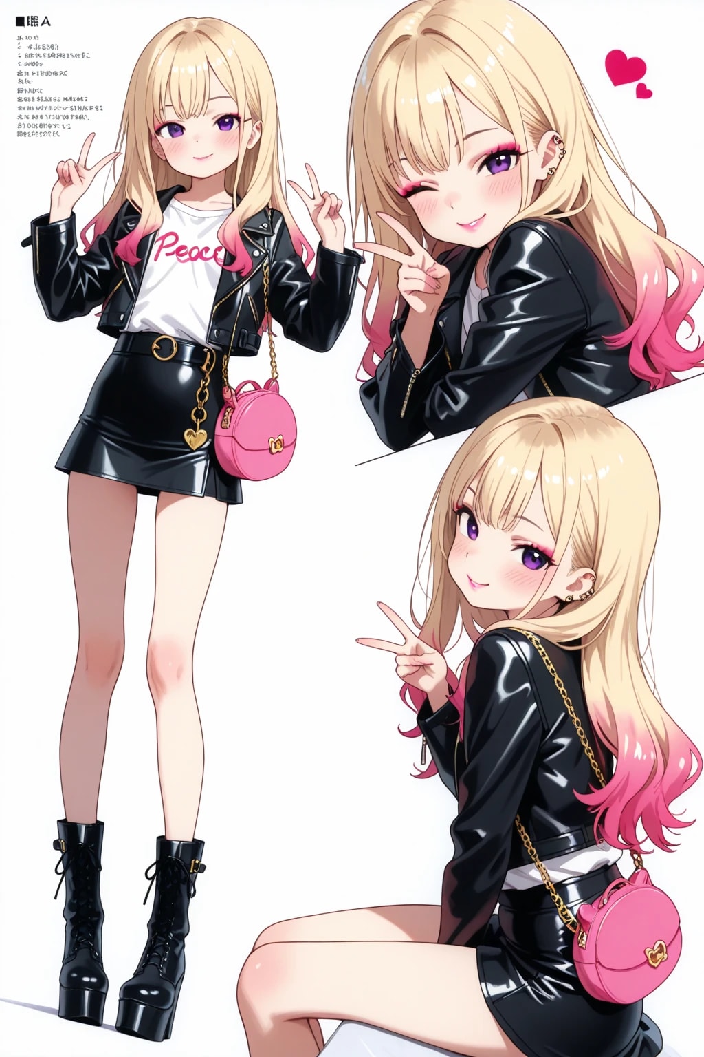 【機密・光の時代の肖像】原見 麗華（14歳当時）プロファイル設定資料