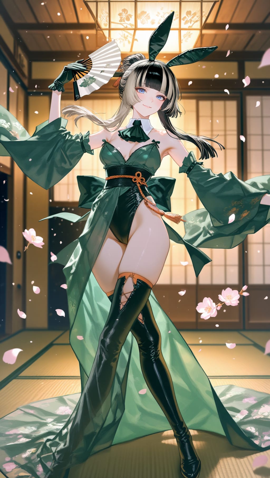 儒烏風亭ら◯んバニーガール💚