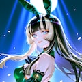 儒烏風亭ら◯んバニーガール💚 12枚目