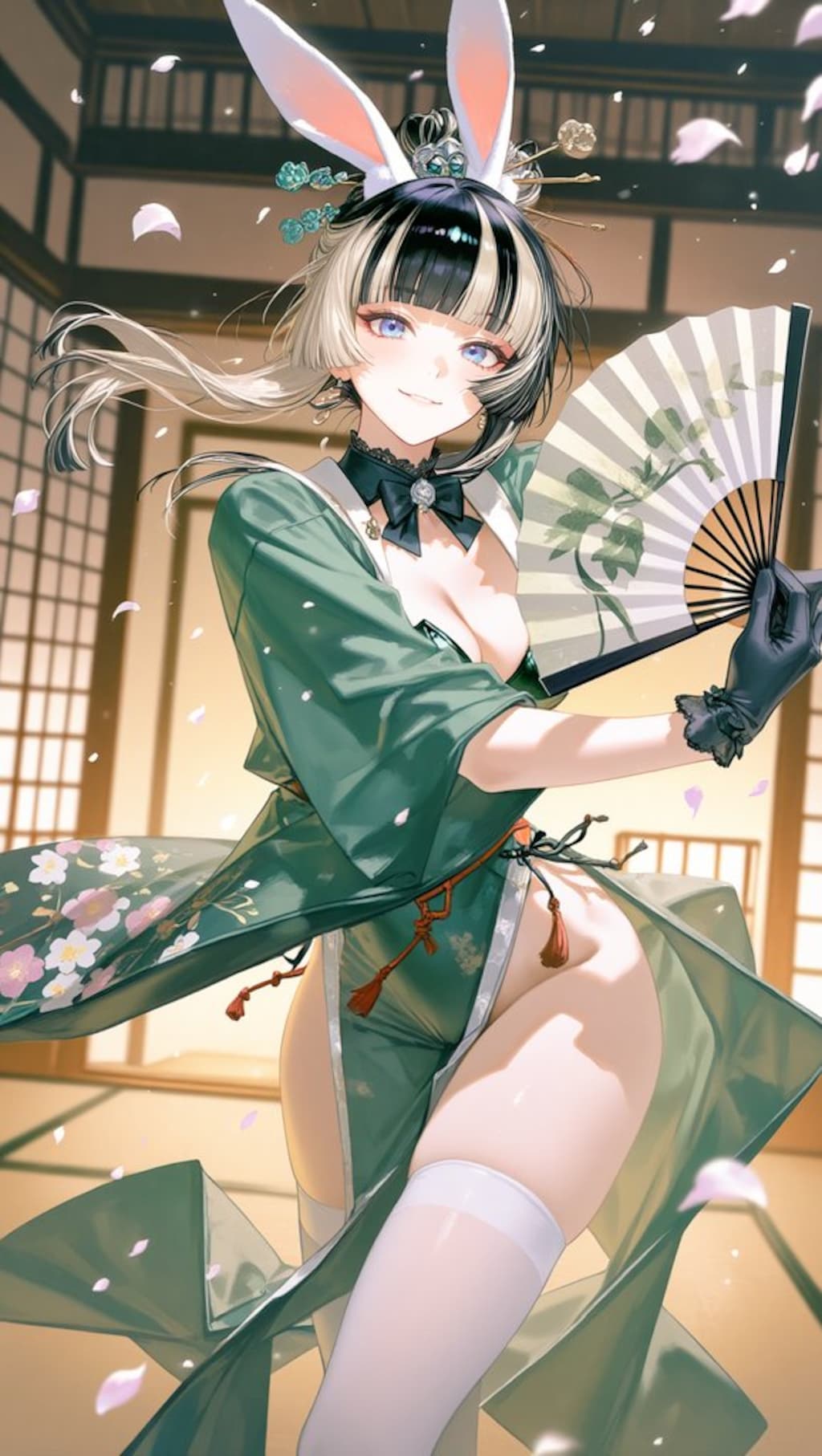 儒烏風亭ら◯んバニーガール💚