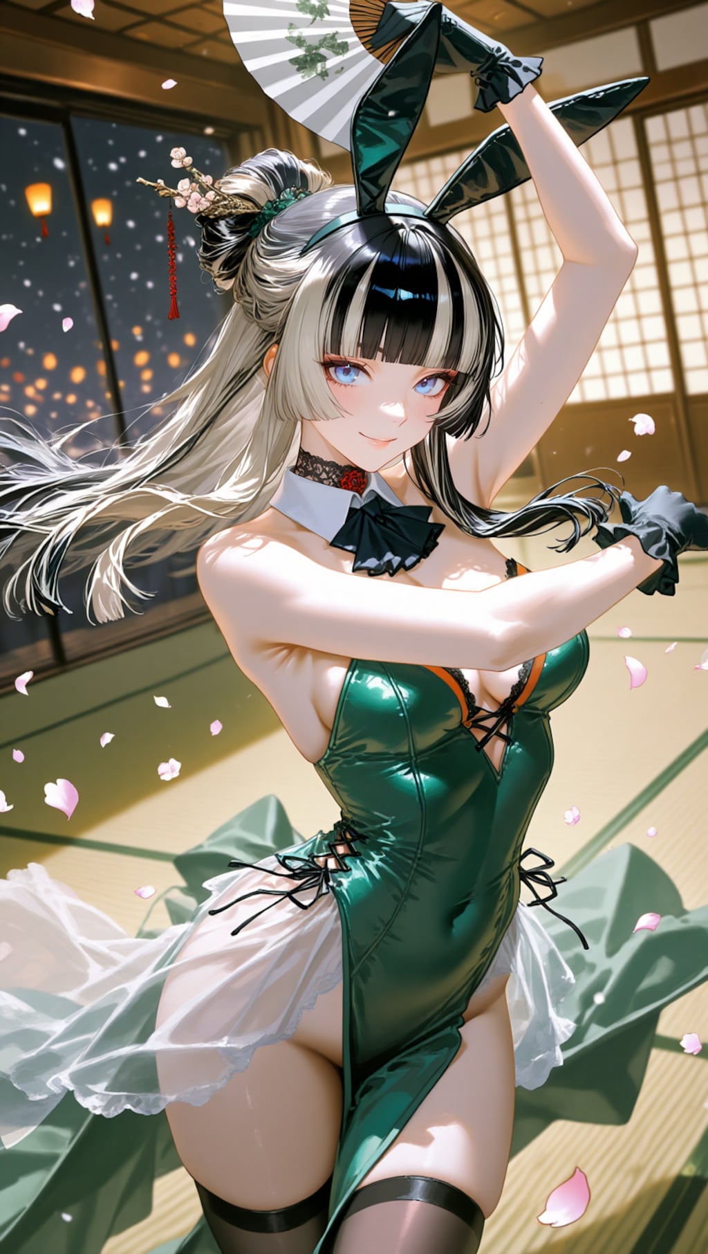 儒烏風亭ら◯んバニーガール💚