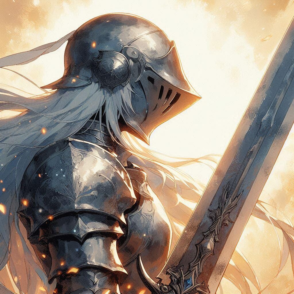 銀髪の女騎士６６