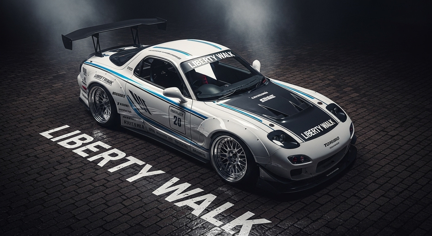 リバティーウォークFD3S | の人気AIイラスト・グラビア