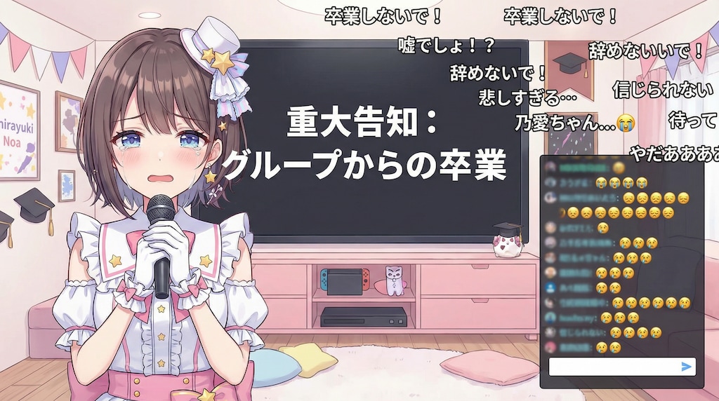 重大告知！乃愛ちゃん（誰？）まさかの卒業！