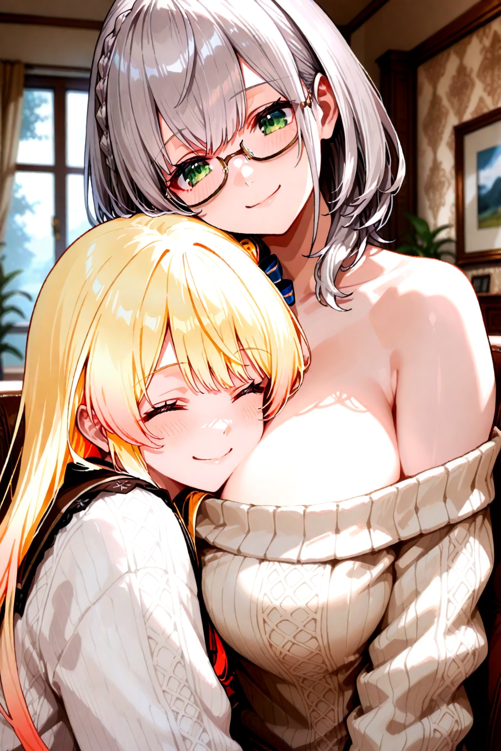 ノエなで親子