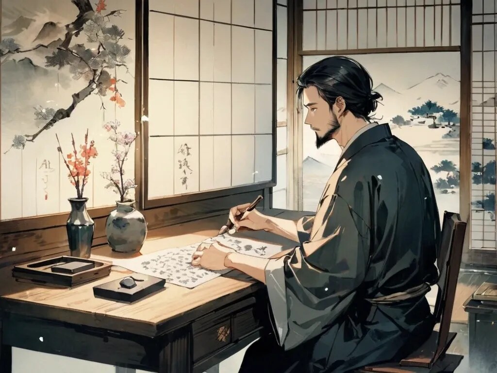 山吹に想い馳せ