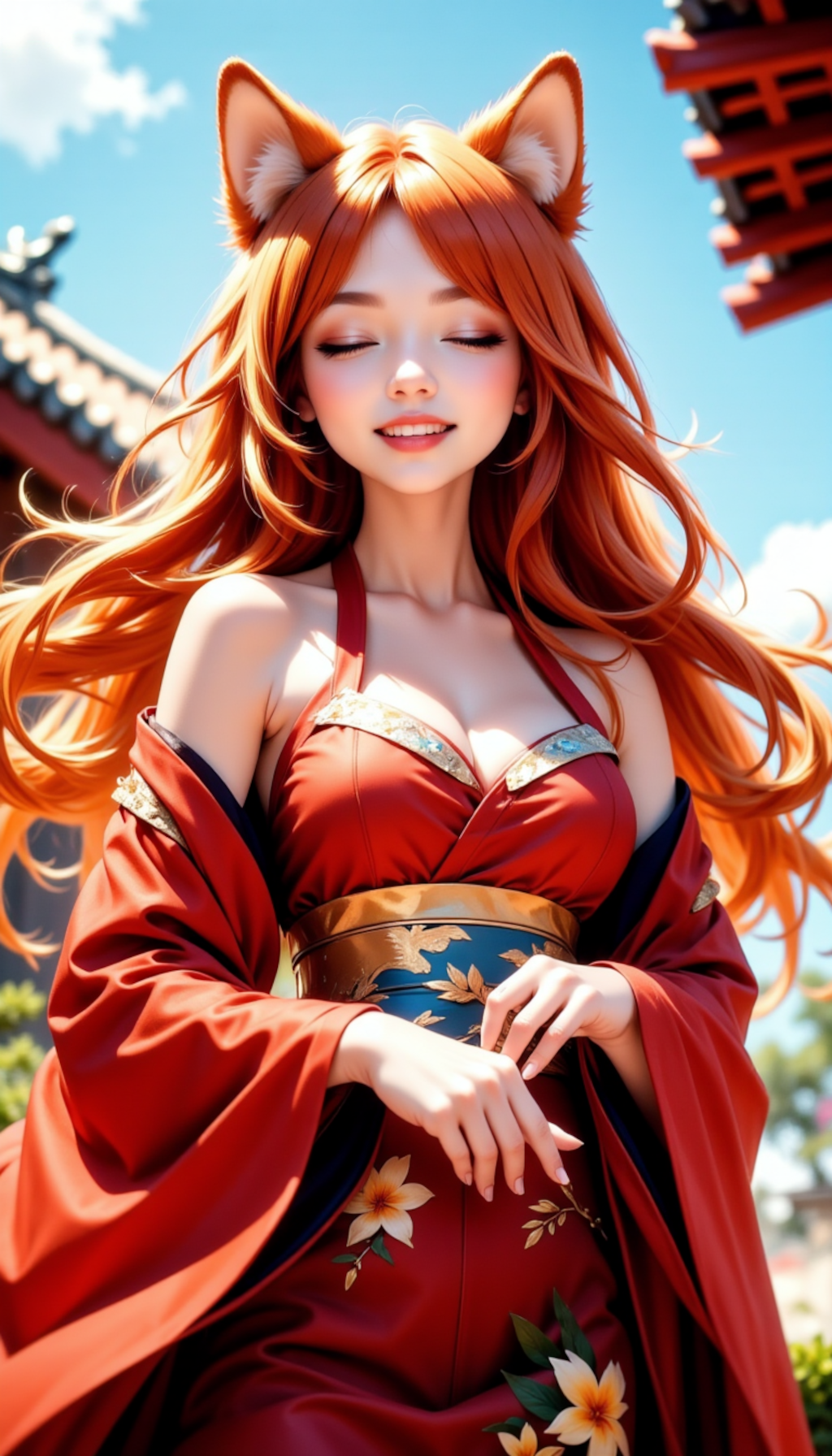 シーサーの日にシーサー娘