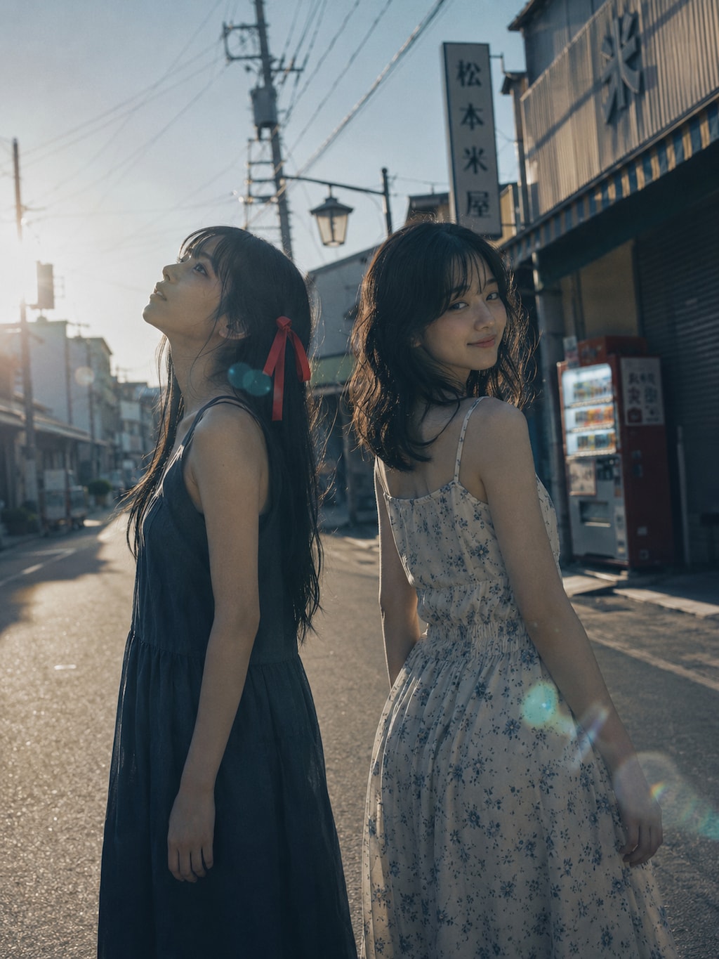 実写の2人