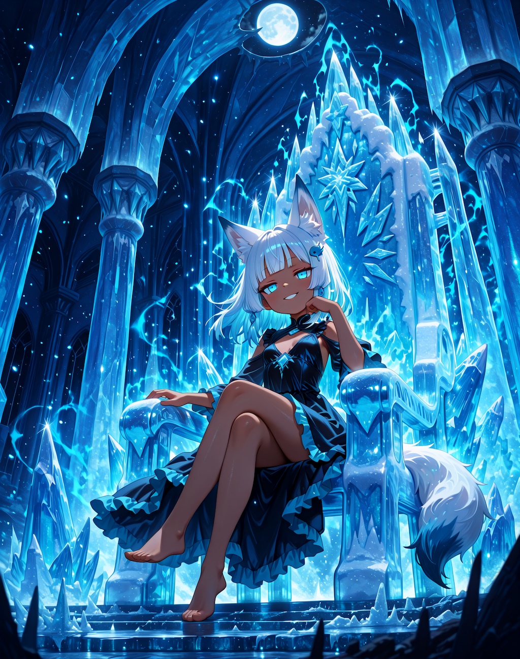 闇落ち白狐ちゃん