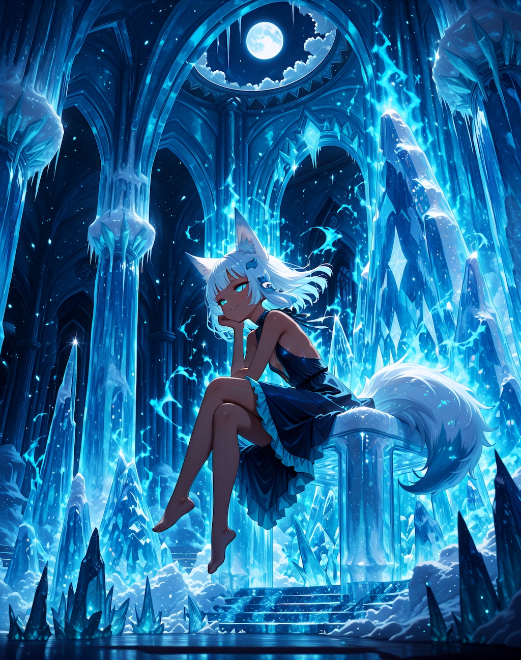 闇落ち白狐ちゃん