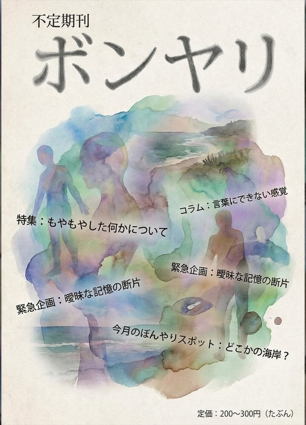 不定期刊 ボンヤリ