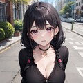 黒髪おさげ巨乳さん_01 11枚目
